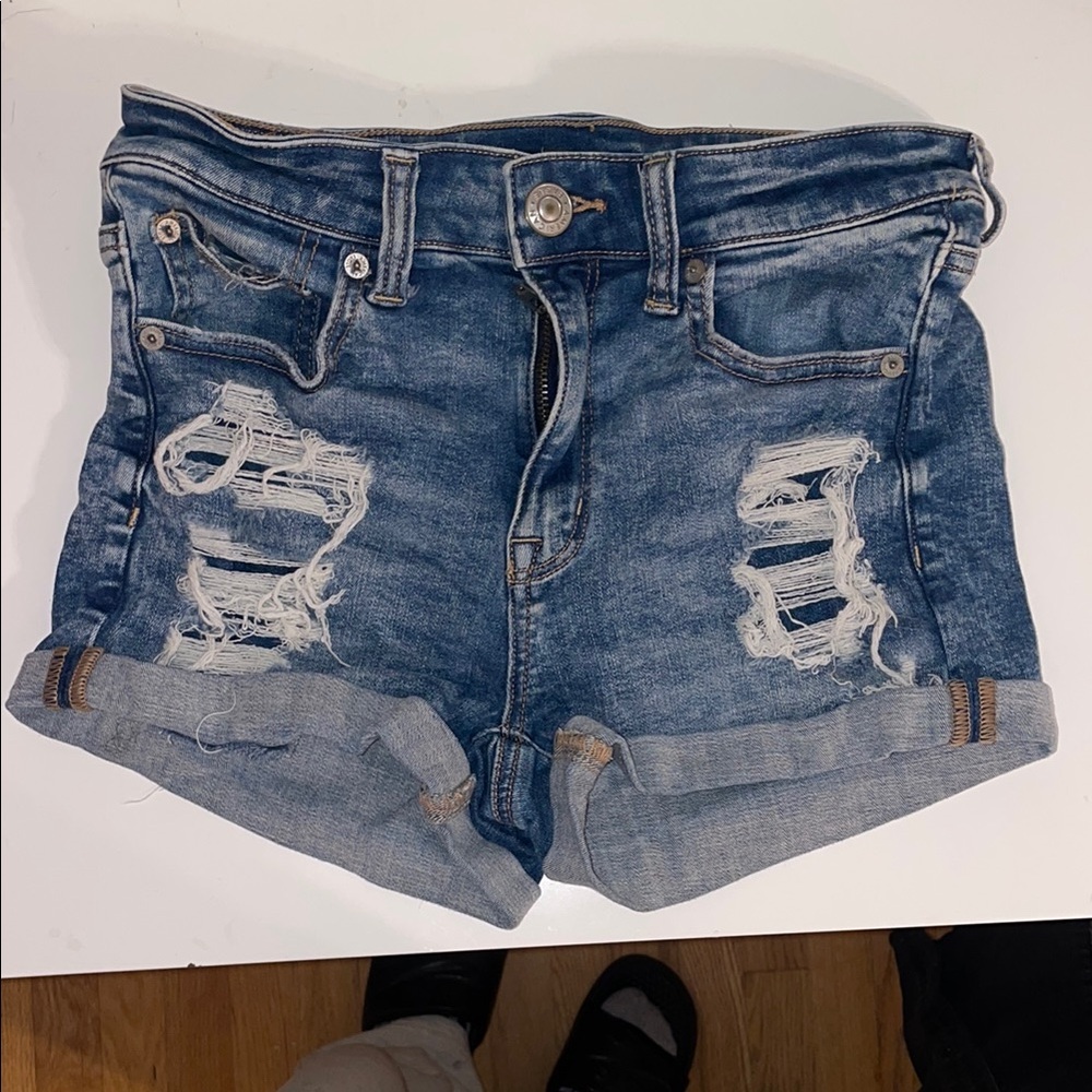 American eagle High rise shortie